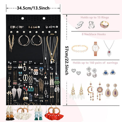 🔥2024 HOT SALE - Felt Hanging Jewelry Organizer