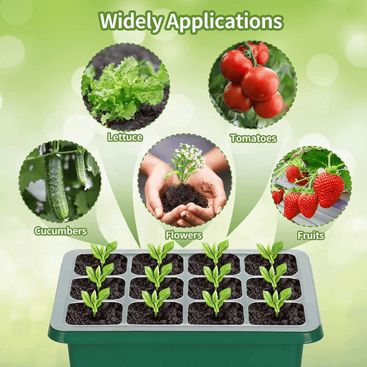 ✨LAST DAY 49% OFF🔥Adjustable Humidity Seed Starter Trays