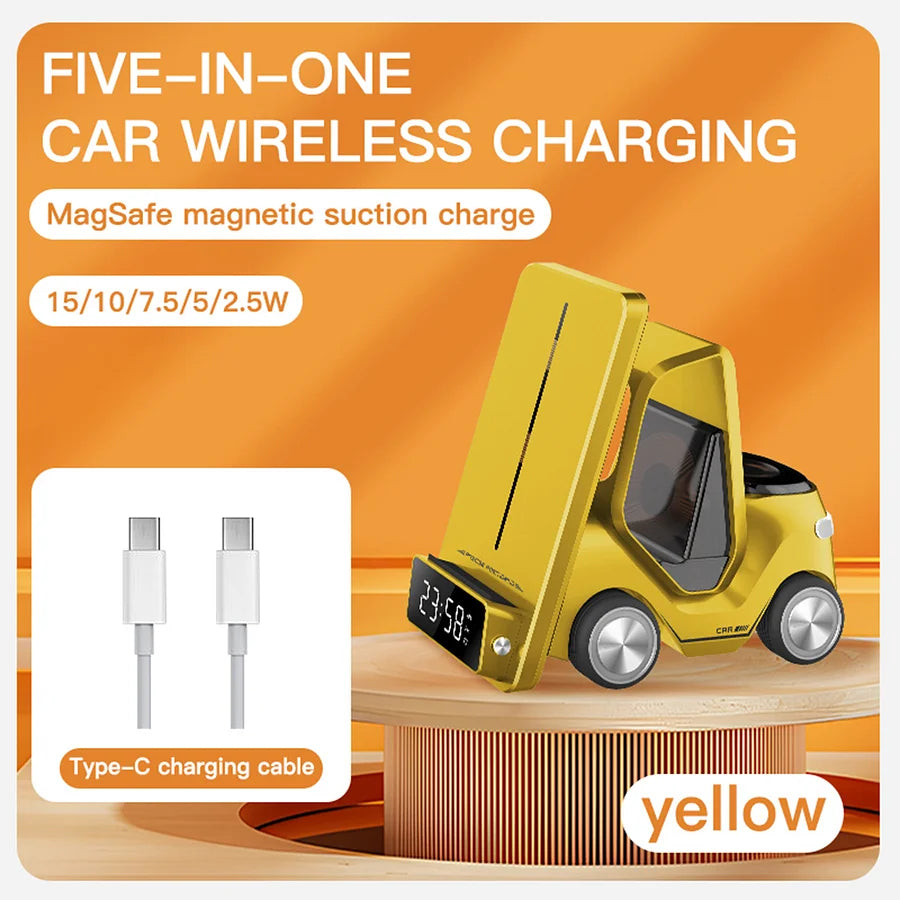 🔋Car Desktop Wireless Charger