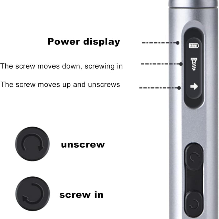 50 in 1 Precision Mini Electric Screwdriver Set