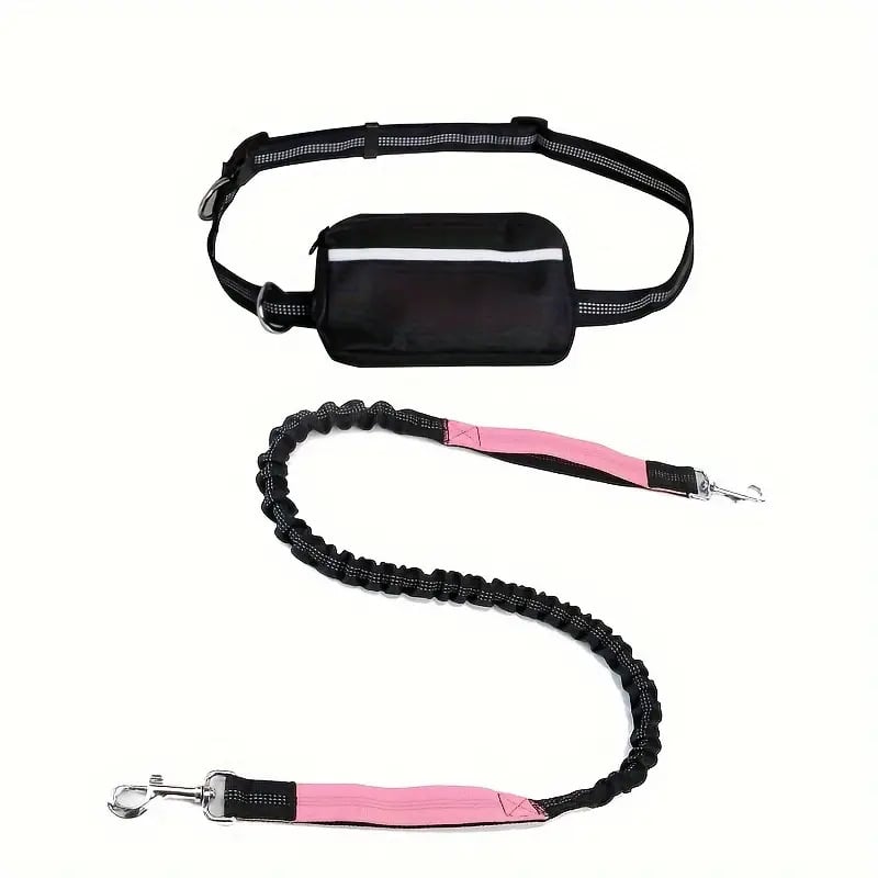 🔥Mother's Day Sale -Hands Free Dog Leash with Zipper Pouch