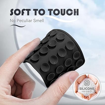 Silicone Suction Phone Case Adhesive Mount for iPhone and Android