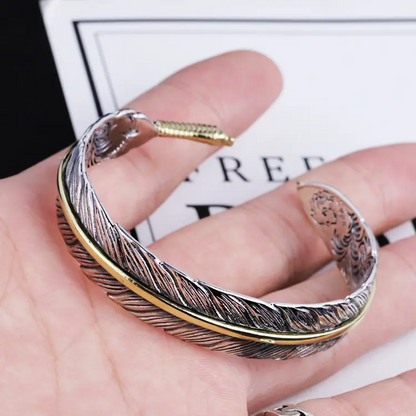 Vintage Feather Bracelet