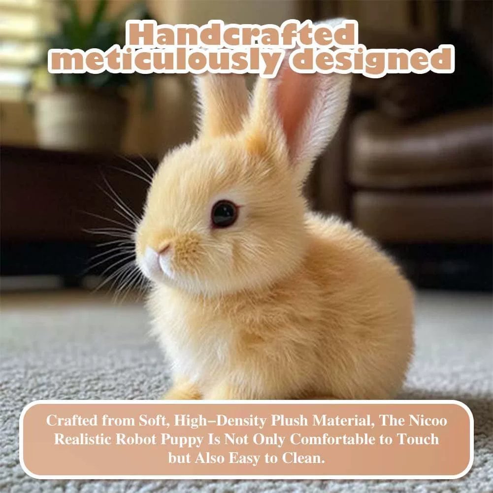 Simulation Electric Plush Rabbit Toy