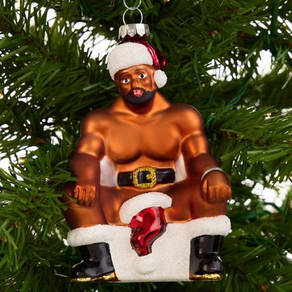 🔥Hot Sale 50% OFF - 🤣Funny Claus Christmas Ornament(6")