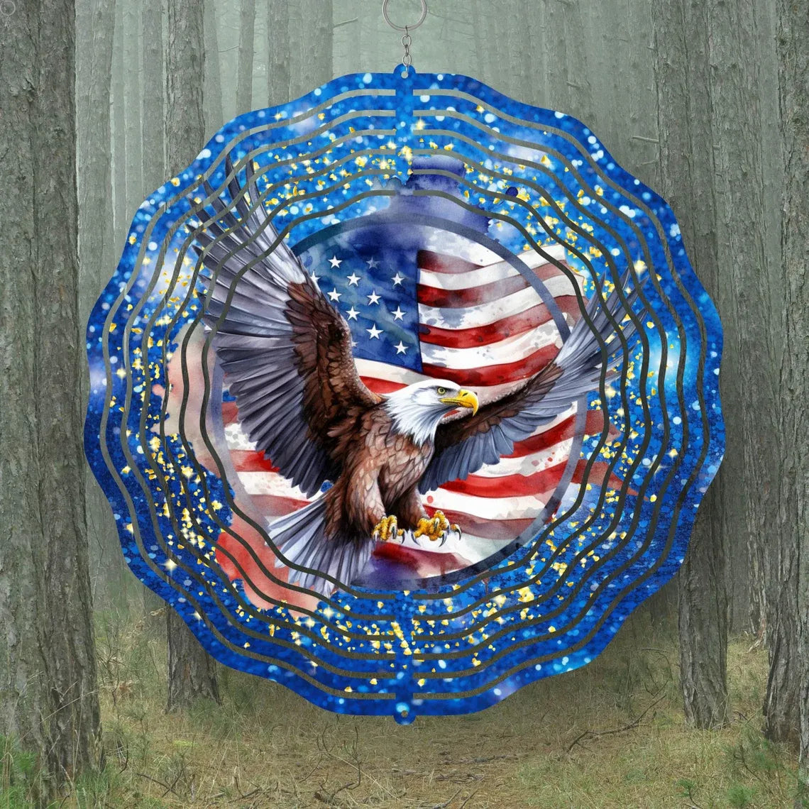 Spring Hot Sale🔥Painted rotating wind chime pendant