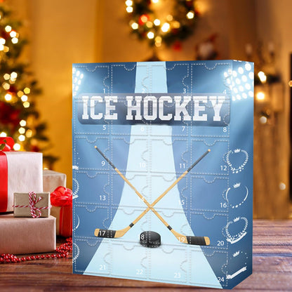 24 Pcs Baseball/Hockey Advent Calendar -- The One With 24 Little Doors
