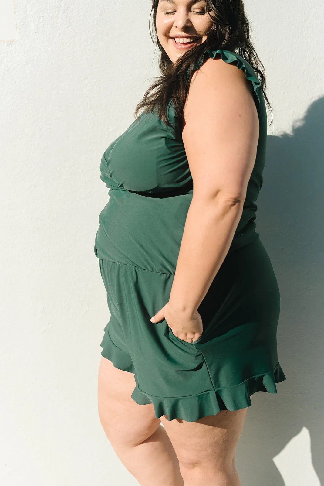 😍 Last Day Promotion 50% OFF🔥 Swim Romper Built-in Bra👗Detachable bra cup