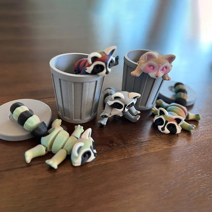 💖Adopt Your Own Mischievous 3D Printed Raccoon🦝