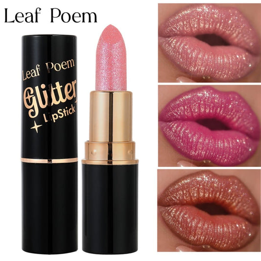 48% OFF Diamond Lip Gloss Glitter Lipstick Waterproof