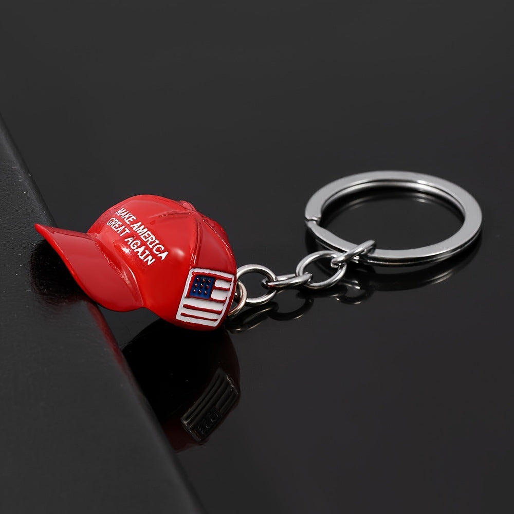 🦅"Make America Great Again"🗽 - Red Hat Keychain
