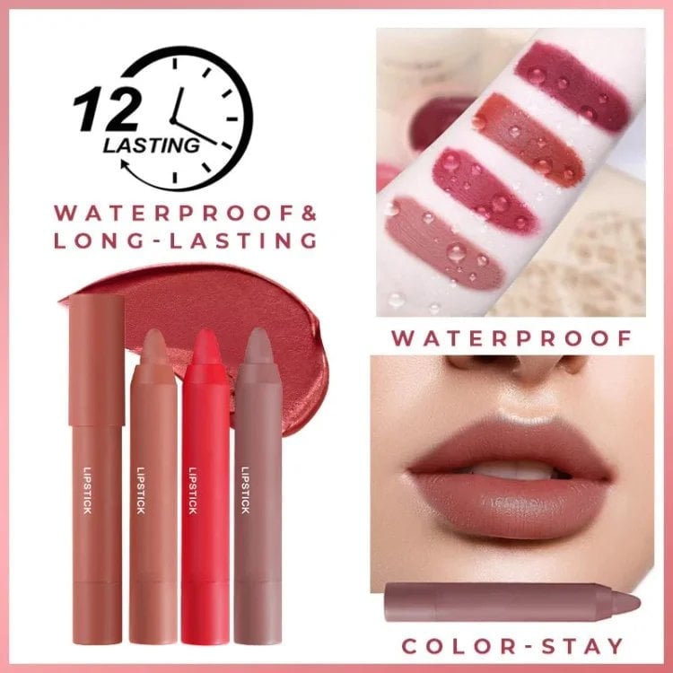 🔥12 Colors Matte Lipstick Pen