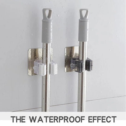 Multi-purpose hook for wall mounting in the kitchen and bathroom