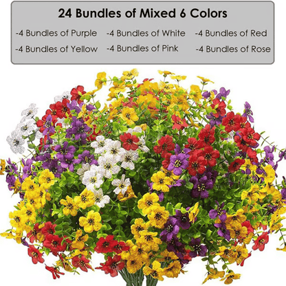 🌸Mother's Day Hot Sale 50% OFF - 💐UV Resistant Colorful Artificial Flower
