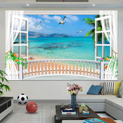 🌸🌸 Waterproof And Anti-Fouling Wall Landscape Painting