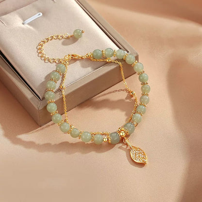 ⚡Last Day Promotion 49% OFF 💞--HETIAN JADE LUCKY BRACELET