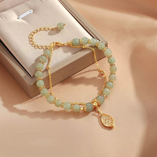 ⚡Last Day Promotion 49% OFF 💞--HETIAN JADE LUCKY BRACELET
