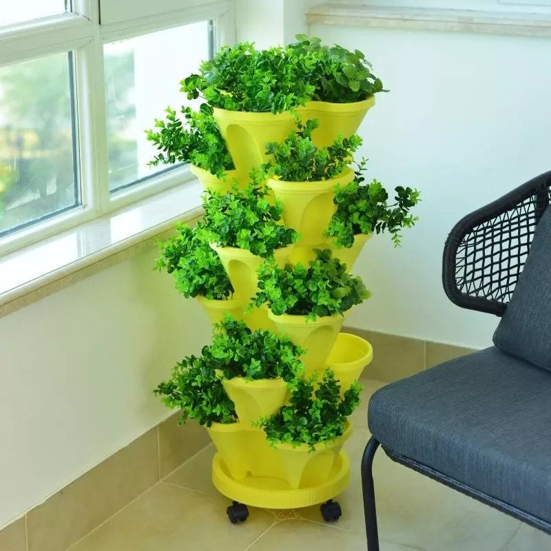 Plant Festival Special - Stand Stacking Planters Strawberry Planting Pots
