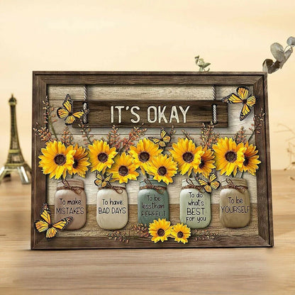 🦋Butterfly Sunflowers Wall Art🌻