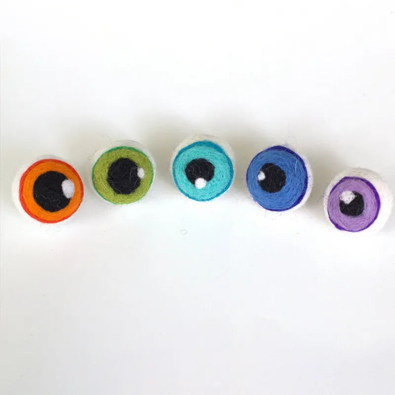 👻Felt Eyeballs- Halloween Monster Eyes