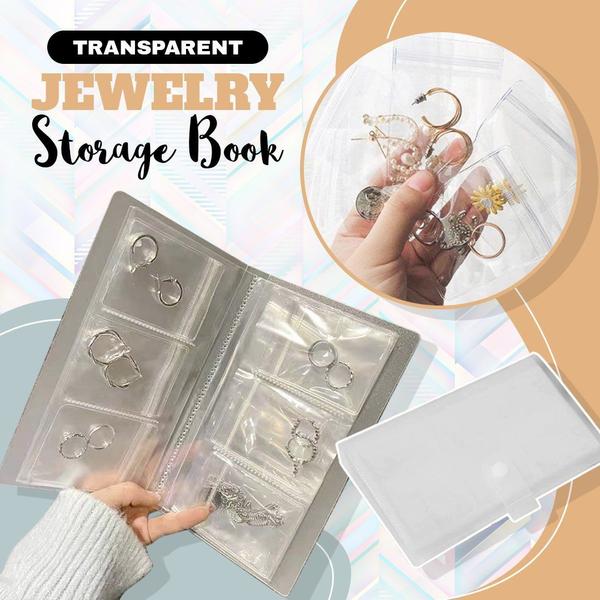 2023 Transparent Jewellery Storage Book Set