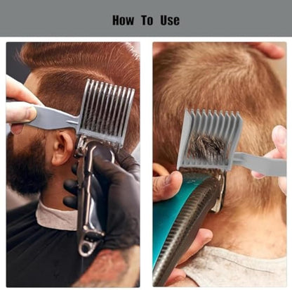 🎁49%OFF🔥Men's Barber Fade Combs Clipper Comb Gradient Comb Oil Head Caliper Comb Positioning Flat Top Comb