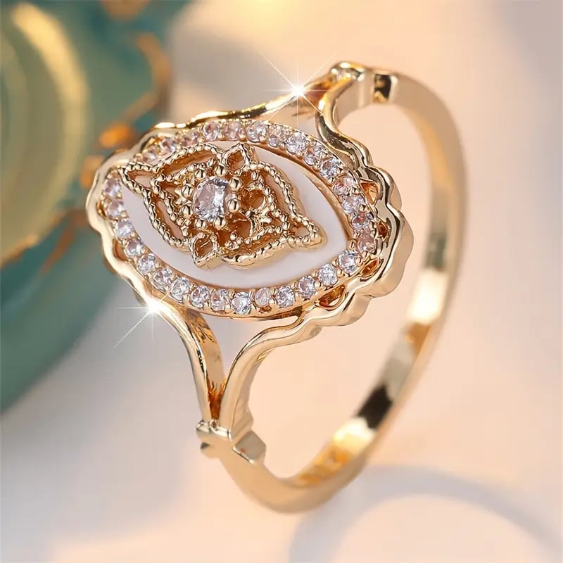 Vintage Luxury Blossom Ring💍