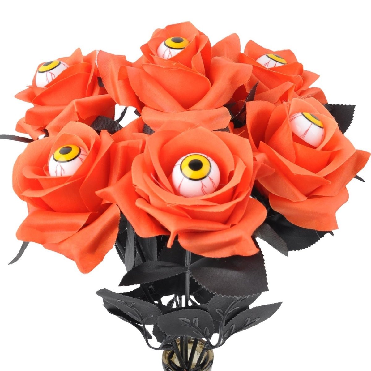 💀Devil Eye Black Rose Stem Decoration🌹 (BUY 5 GET 5 FREE)💥