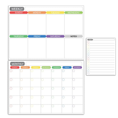 Magnetic Calendar Whiteboard Set
