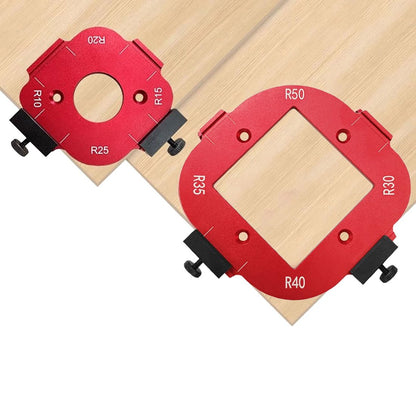 Woodworking Round Corner Radius Templates
