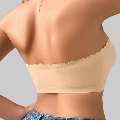 Women's Solid Print Strapless Bra