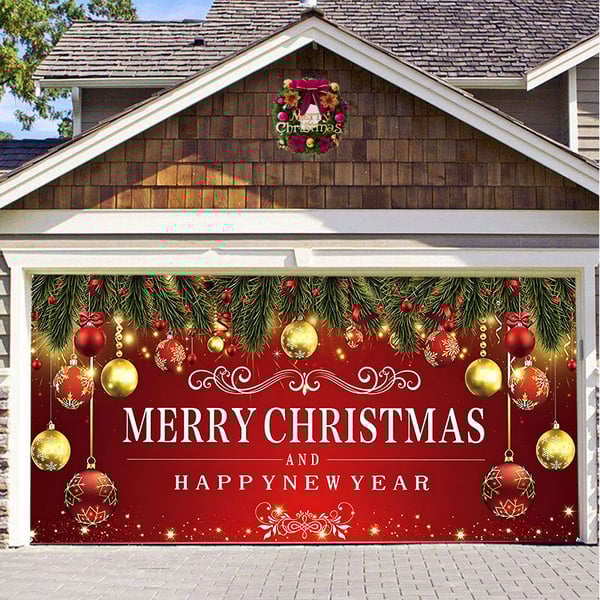 🎄Last Day Sale 49% OFF - Christmas 2024 Reusable Garage Door Decoration