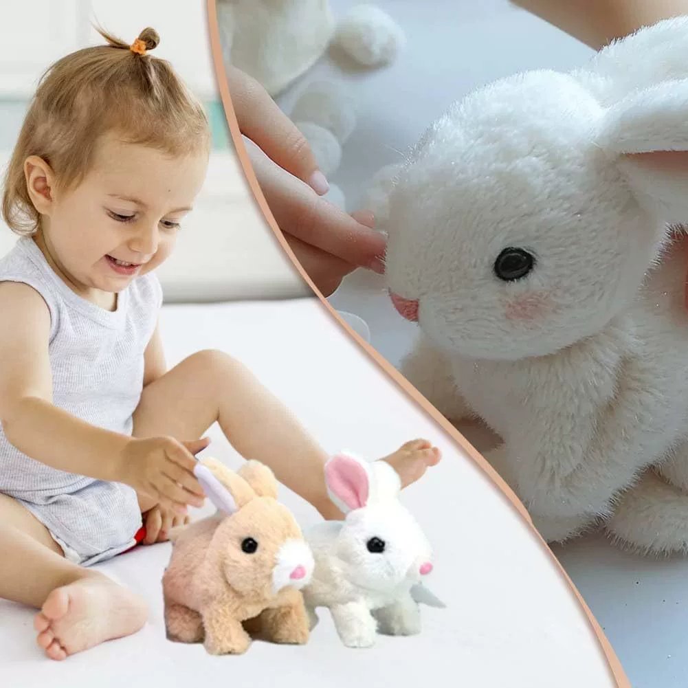 Simulation Electric Plush Rabbit Toy