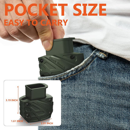 Magazine Speed Loader for Glock 9mm/.40.Fits Glock 17,18,19,22,23,24,26,27,34,35,45 and 47