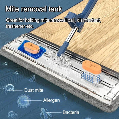 🔥Last Day Buy 1 Get 2 Free - Newly Upgraded Hand-wash-free Large Flat Mop