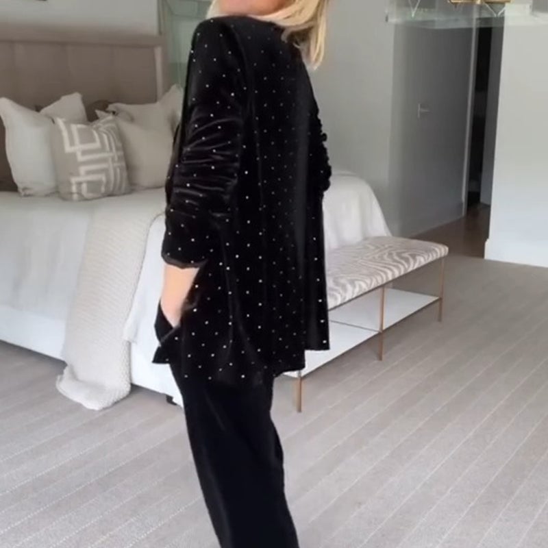 💃 46% off 🔥 Luxury Blazer with Rhinestones for Women