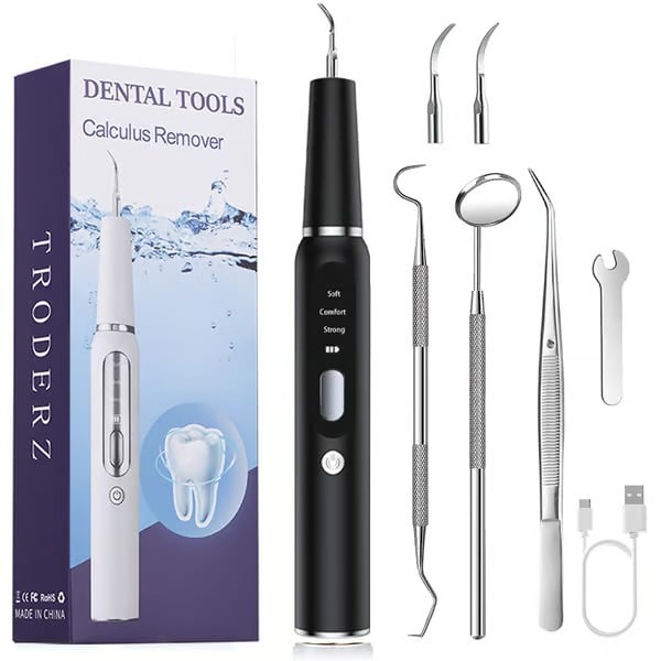 🔥LAST DAY 49% OFF🔥Plaque/Tartar Remover for Teeth, Dental Calculus Remover Teeth Cleaning Kit