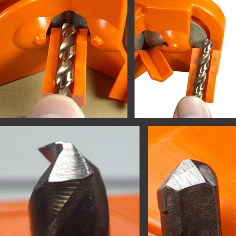 Multipurpose drill sharpener