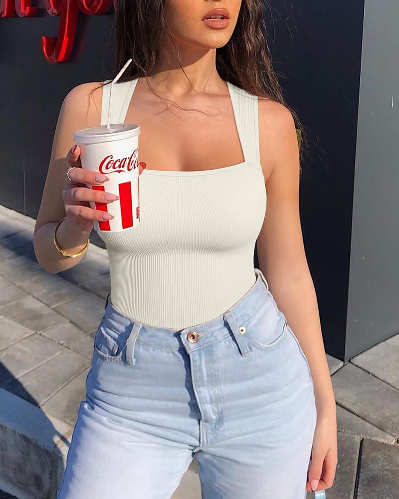 🔥Last Day 49% OFF-OQQ fitness Womenswear Bodysuits