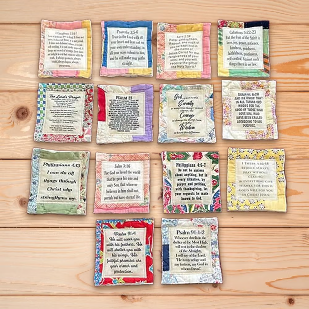 ✝️Easter Sale 49% OFF-Handmade Prayer Quilt with cross inside