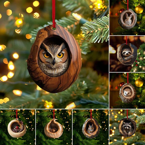 ⏰Last Day Clearance Event Sale 50% OFF-Handmade Animal Christmas Ornament
