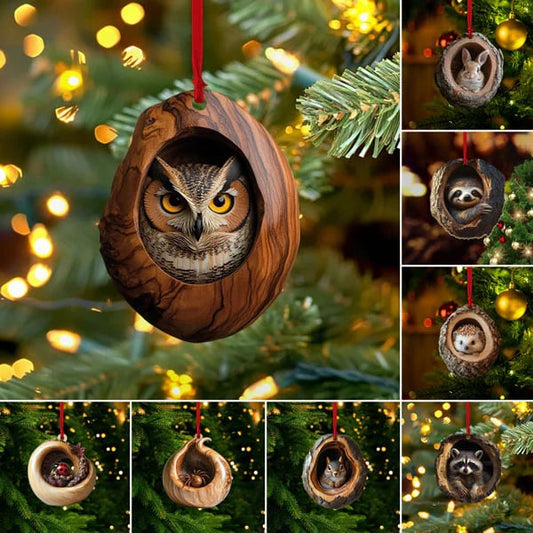 ⏰Last Day Clearance Event Sale 50% OFF-Handmade Animal Christmas Ornament