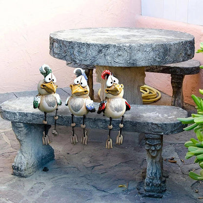 Resin Chicken Garden Ornament🐥🐥You Can't Miss It！（Free Shipping）