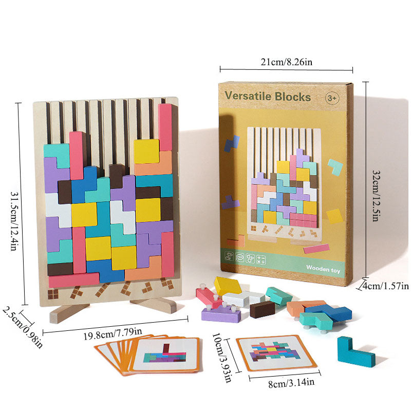 Wooden Stacking Puzzle Toy