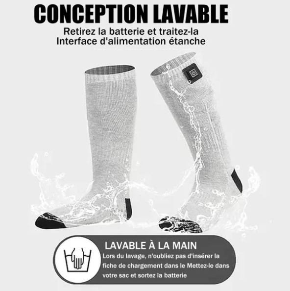 🧦Hot Sale🔥Unisex Heated Socks with Adjustable Temperature