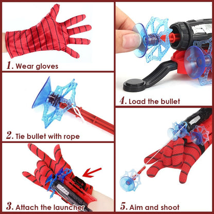 🎅 Early Christmas 49%OFF - Spider Ejector Launcher with Gloves&arrow