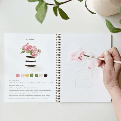 🔥LAST DAY 60% OFF - 💕Watercolor Workbook 🖼️Beginner-Friendly