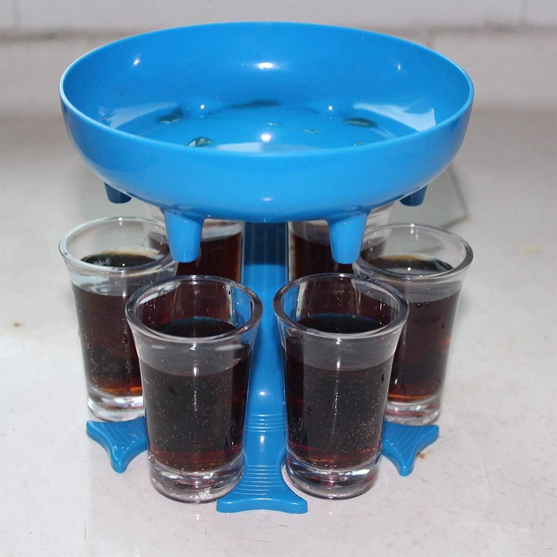 Shot Glass Dispenser with Cups