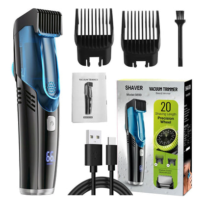 ✨Early Spring 49% OFF🔥Vacuum Beard Trimmer for Men