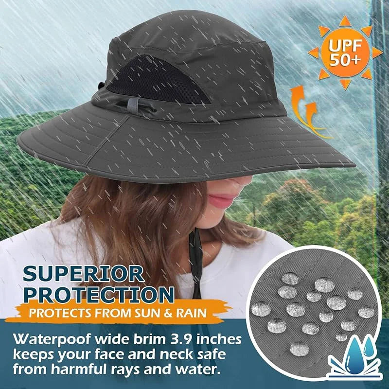 Summer Sun Protection Bucket Hat